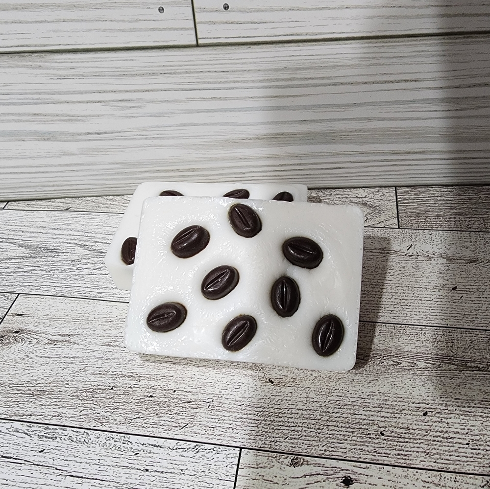 Coffee scented bar soap